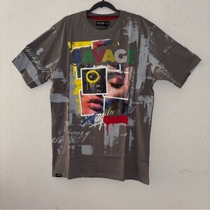 CONTENDER SHORT SLEEVE GREY SHIRT